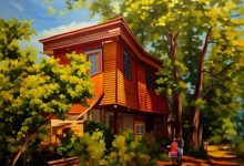 أخي العزيز.. إن الأنوار القرآنية المسماة بـ"الكلمات" هي من نوع العبادة الفكرية التي تُعَدّ من أعظم العبادات. إن المهمة الجليلة في هذا الوقت هي خدمة الإيمان، إذ الإيمان مفتاح السعادة الأبدية. صورة زيتية للبيت الذي أقام فيه الأستاذ النورسي تسع سنين بموجب إقامته الجبرية في بارلا.